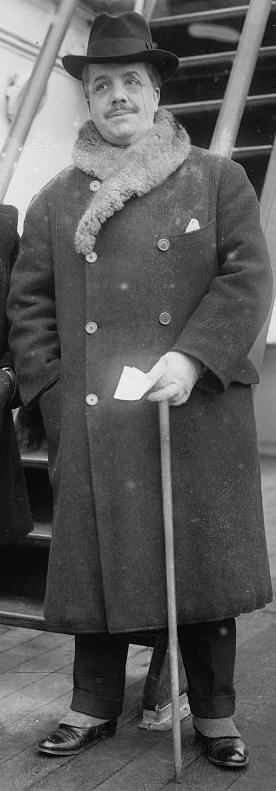 Russian ballet impresario and founder of the Ballets Russes Sergei Diaghilev (1872-1929)